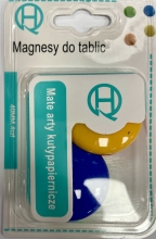 Magnetai apvalūs 40mm.,4vnt. spalvoti