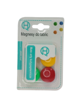 Magnetai apvalūs 30mm.,6vnt. spalvoti