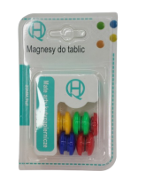 Magnetai apvalūs 20mm.,9vnt. spalvoti
