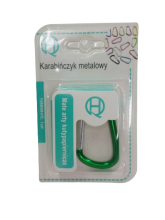 Užfiksuojamas karabinas 76mm. 1vnt.