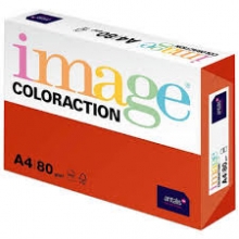Spalvotas popierius Image Coloraction, A4,(raudonos), 80gsm, 500 l.