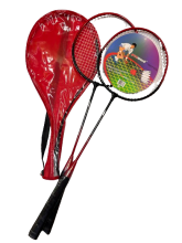 Badmintono raketės su dėklu