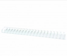 Plastikinės įrišimo spiralės 51mm, Baltos sp. 2 vnt.