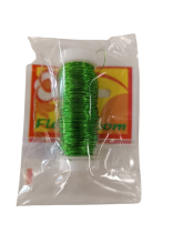 Dekoratyvinė viela 0,3mm 25gr šv. žalios sp.