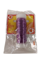Dekoratyvinė viela 0,3mm 25gr levandų sp.