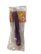 Dekoratyvinė viela medinėje ritėje 0,5mm 100gr violetinė sp.