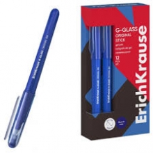 Gelinis rašiklis G-GLASS ORIGINAL, ErichKrause, 0.5mm, mėlynos sp