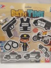 Figūrėlės žaidimui vandenyje 9 vnt. Policija