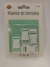 Sagtys kuprinei  1,5 cm 4vnt baltos