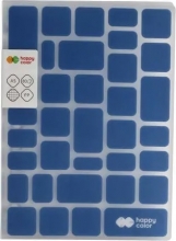 Sąsiuvinis A5 lang. su spirale Trend Blue Happy Color 80g.m2. - 80l.