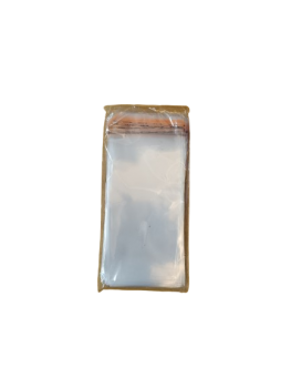 Polipropileno maišelis klijuojamu kraštu 80x150mm x100vnt