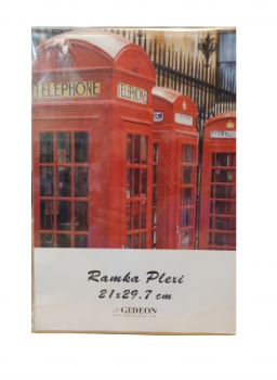 Rėmelis reklamai A4 GEDEON vert