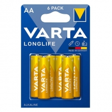 Baterija VARTA Longlife AA 6 vnt