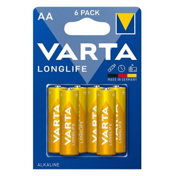 Baterija VARTA Longlife AA 6 vnt