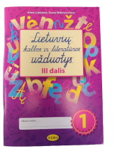 Lietuvių kalbos ir literatūros užduotys 1kl 3d.