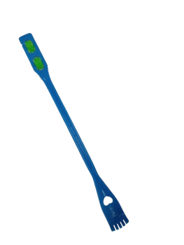 Masažuoklis pečiams dvipusis įvairių sp. 46cm ilgio