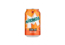 Gazuotas gėrimas MIRINDA Orange, 0,33 l.
