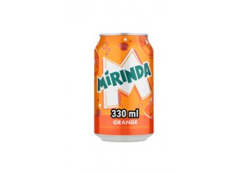 Gazuotas gėrimas MIRINDA Orange, 0,33 l.