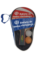 Raketės stalo tenisui krepšelyje