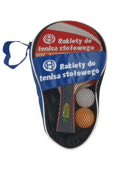 Raketės stalo tenisui krepšelyje