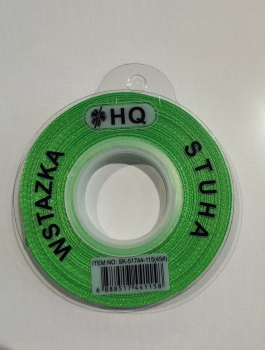 Atlasinė juostelė 6mm x 22,5m šv. žalia sp.