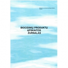 Biocidinių produktų apskaitos žurnalas