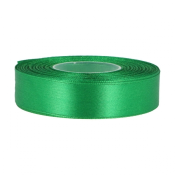 Atlasinė juostelė 10mm x 22,5m žalios sp.