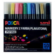 Markerių PCF-350 rinkinys 10 vnt