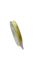 Atlasinė juostelė 6mm x 22,5m geltonos sp.