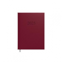 Kalendorius BUROODISAIN WEEK A5 2026m PU bordo spalvos