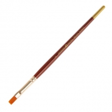Teptukas sintetika plokščias Decola trumpas kotas No.1, 6 mm