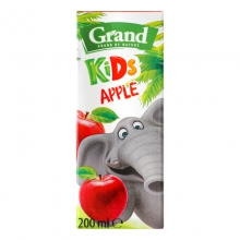 Gėrimas obuolių sulčių GRAND, 200 ml