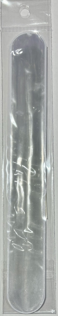 Blizganti juostelė 20cm užsisukantis ant rankos, baltas arba geltonas