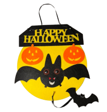 Dekoracija iš flico Šikšnosparnis Helloween