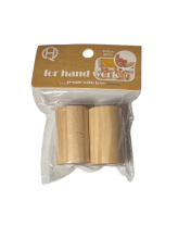 Mediniai cilindrai 2vnt 5x3cm