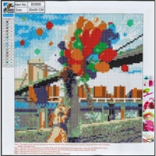5D Deimantinės mozaikos rinkinys BALLOONS 30x30