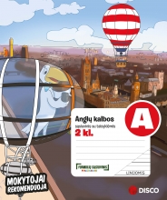Sąsiuvinis su formulėmis A5 14l linija 2kl ANGLŲ kalba
