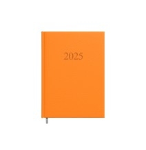 Kalendorius MANAGER A5, 2025m oranžinės spalvos, PU