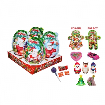 Saldainių rinkinys  Merry Christmas su žaisliuku