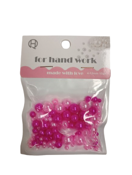 Karoliukai įv. dydžio vėrimui 4-12mm 15gr