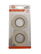 Dvipusė lipni juosta 8mm x 10m 2vnt