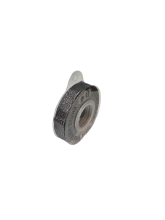 Medžiaginė juostelė 15mm x 22,5m sidabrinė blizgi