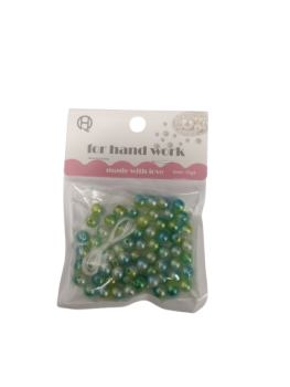 Karoliukai vėrimui žalių atspalvių.8mm.15g