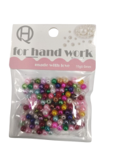 Karoliukai vėrimui įvairių sp. 6mm.15g