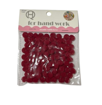 Pomponai bordinės sp. 1.0cm 120vnt