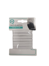 Elastinė guma 0.8cm 3.5 m balta