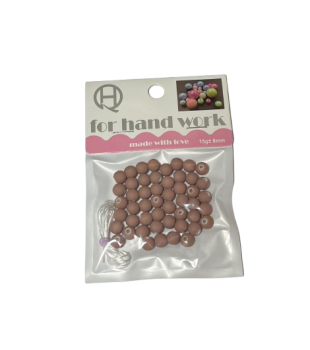 Karoliukai veriami įv.spalvų  8mm 15gr