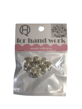 Karoliukai vėrimui perliukai 8mm 12vnt