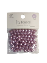 Karoliukai vėrimui alyvinės  sp.8mm.18g