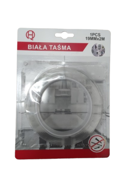 Dvipusė lipni juosta 19mm x 2m skaidri